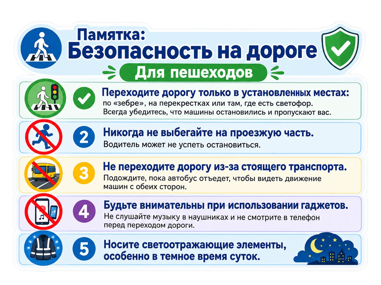 bezopasnot na dorogah